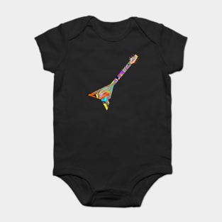 Guitar pattern 0902j Baby Bodysuit